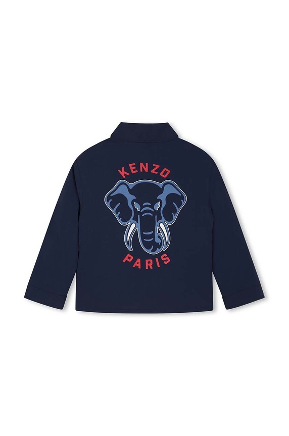 Chłopiec Kenzo Kids kurtka dziecięca K60721.86.108 granatowy