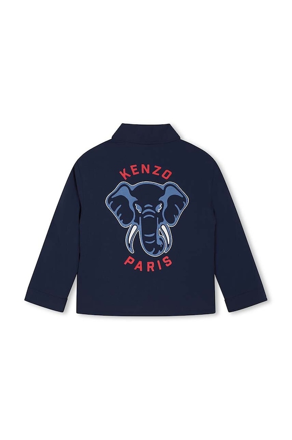 Băieți Kenzo Kids geaca copii K60721.114.150 bleumarin