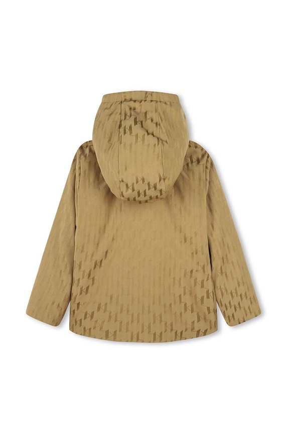 Karl Lagerfeld kurtka dziecięca Z30272.162.174 beżowy AW24
