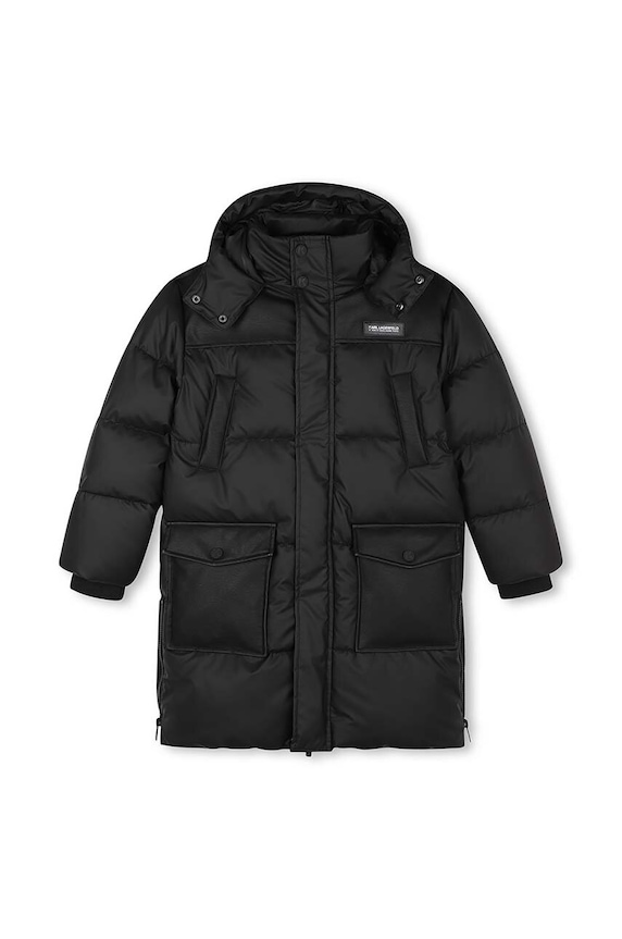 Karl Lagerfeld kurtka dziecięca Z30273.114.150 czarny AW24