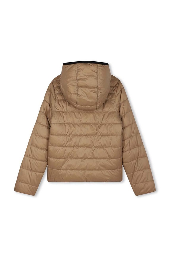Dječja dvostrana jakna BOSS J51235.162.174 bež AW24