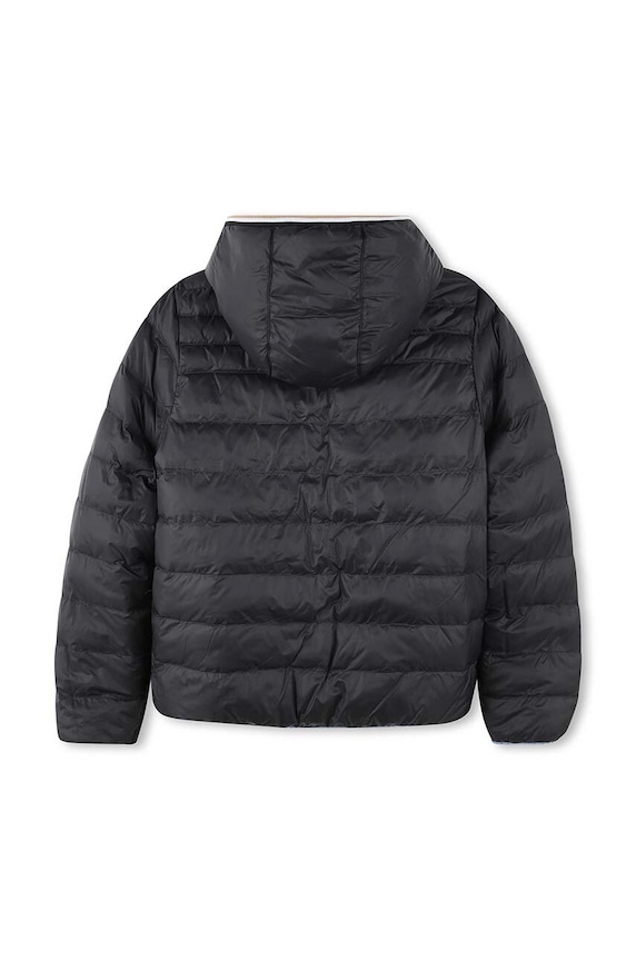 Детско яке с две лица BOSS черен J51235.162.174