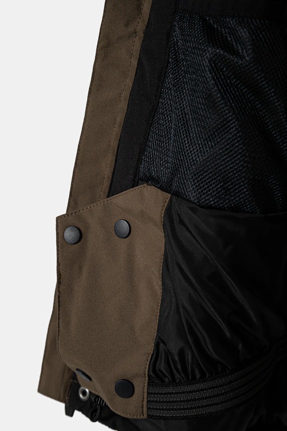 Quiksilver geacă de schi MISSION BLOCK JK maro EQBTJ03180