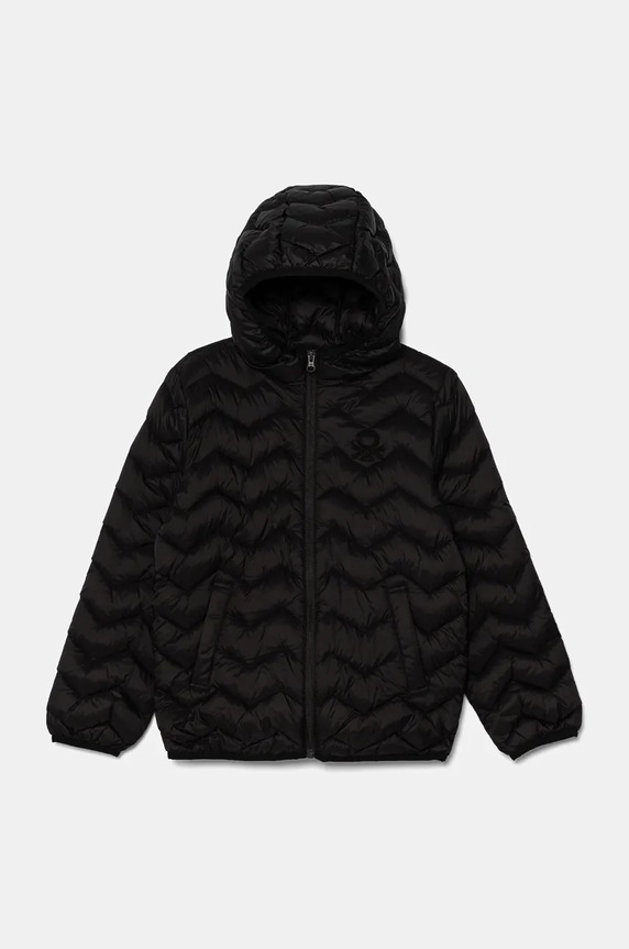 Παιδικό μπουφάν United Colors of Benetton άλλο μαύρο 2TWDCN04V.G.Seasonal