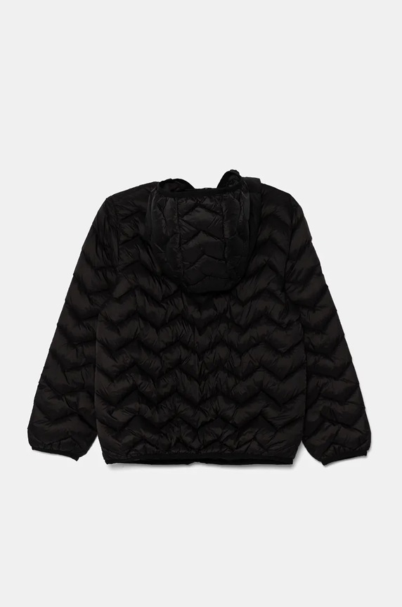 Παιδικό μπουφάν United Colors of Benetton 2TWDCN04V.G.Seasonal μαύρο AW24