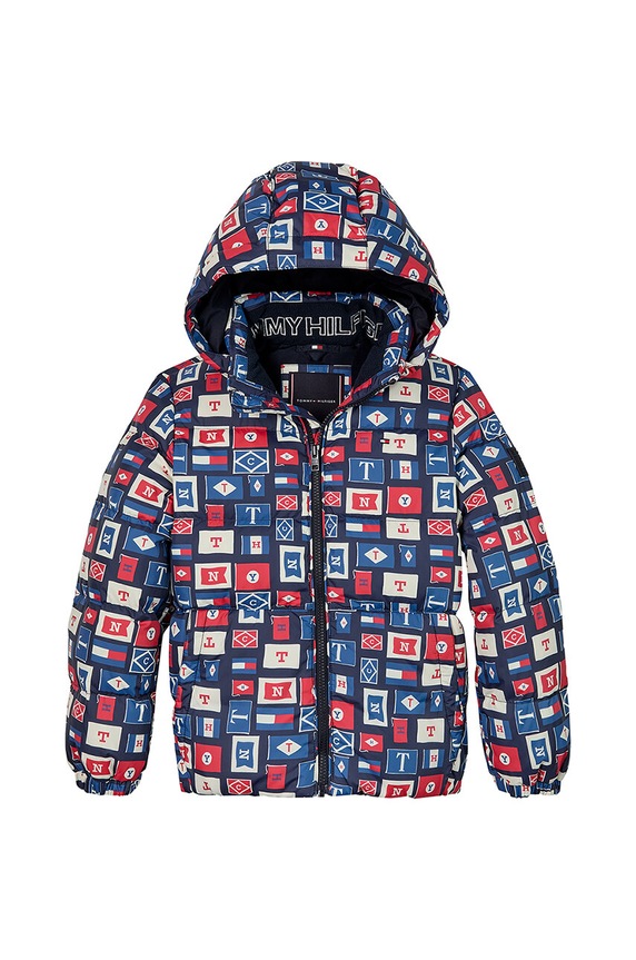 Dječja jakna Tommy Hilfiger KB0KB08341.9BYH.98.122 plava AW24