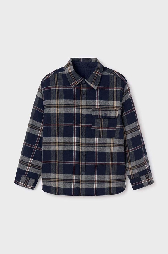 Детско яке с две лица Mayoral 7107.7E.Junior тъмносин AW24