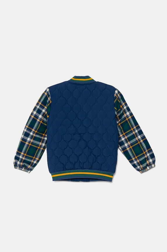 Детско яке United Colors of Benetton 240XGN02U.P.Seasonal тъмносин AW24