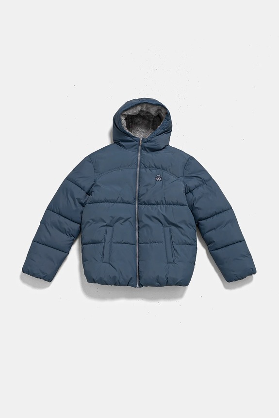 Детско яке United Colors of Benetton с изолация син 2WU0CN05I.G.Seasonal