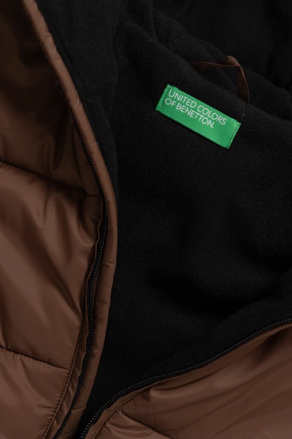 Момче Детско яке United Colors of Benetton 2MZKCN05K.G.Seasonal кафяв