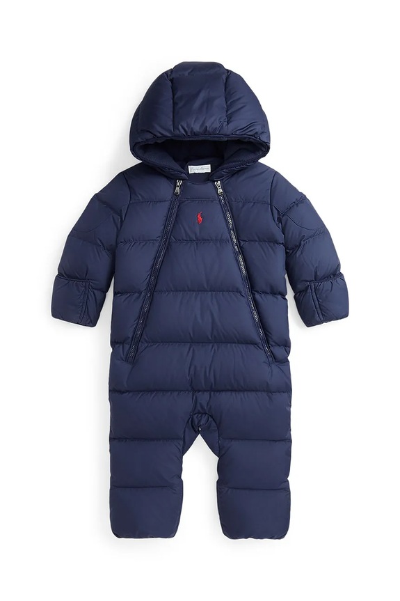 Dětský overal Polo Ralph Lauren zateplené námořnická modř 320939681002