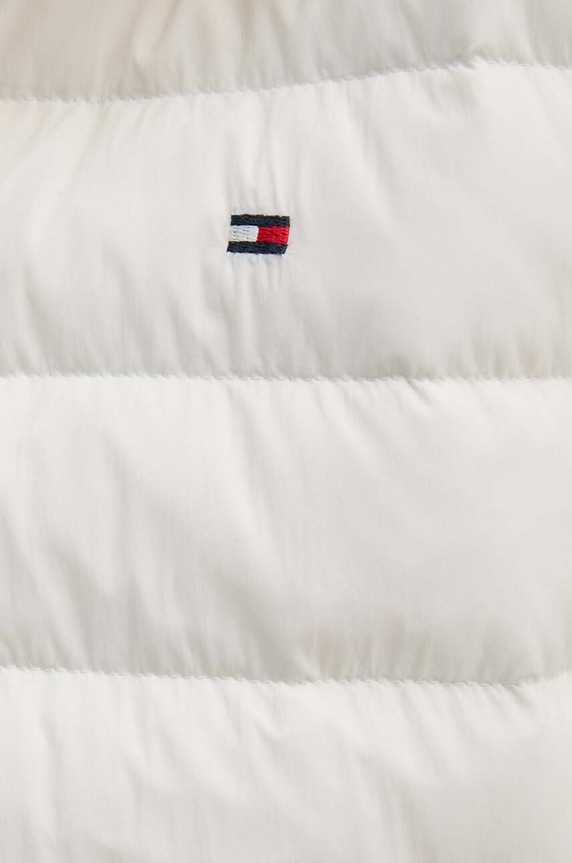 Μπουφάν με επένδυση από πούπουλα Tommy Hilfiger μπεζ WW0WW42350