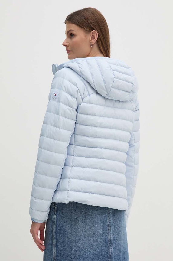 Oblečení Péřová bunda Tommy Hilfiger WW0WW42350 modrá