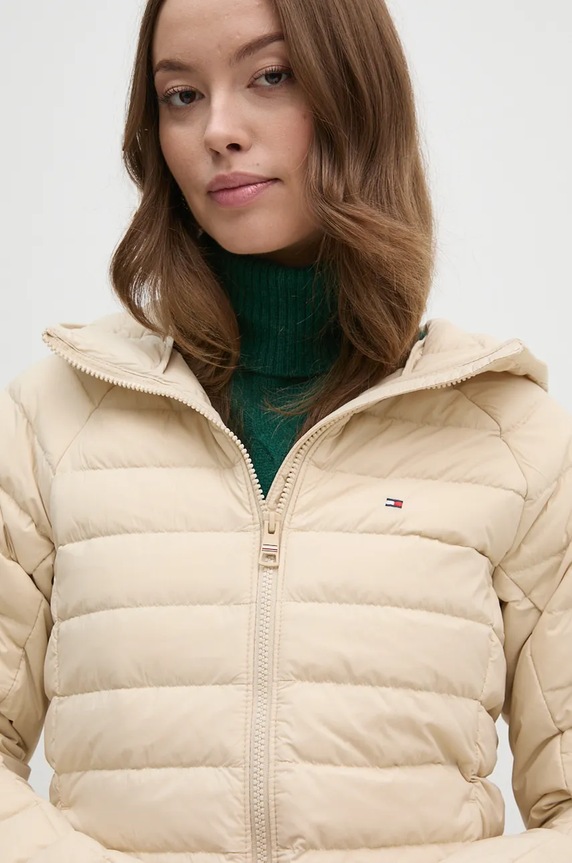 Abbigliamento Tommy Hilfiger piumino WW0WW42350 beige