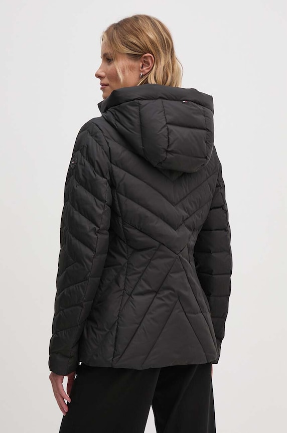 Odzież Tommy Hilfiger kurtka puchowa WW0WW42623 czarny
