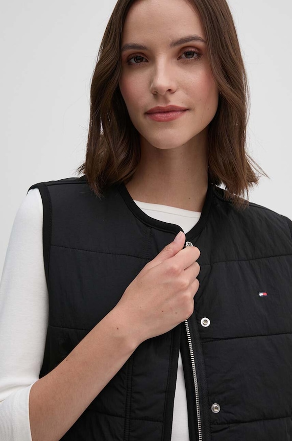 Tommy Hilfiger vesta negru WW0WW42348