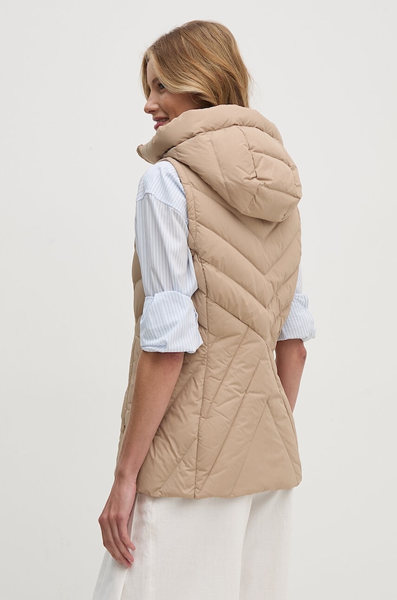 Îmbrăcăminte Tommy Hilfiger vesta de puf WW0WW42624 bej