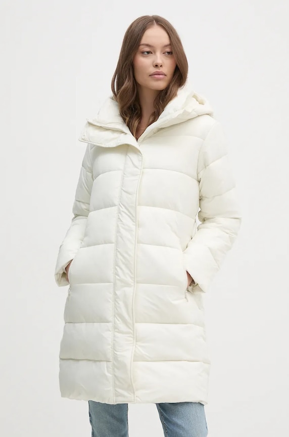Calvin Klein Jeans rövid kabát szigetelt fehér J20J223578