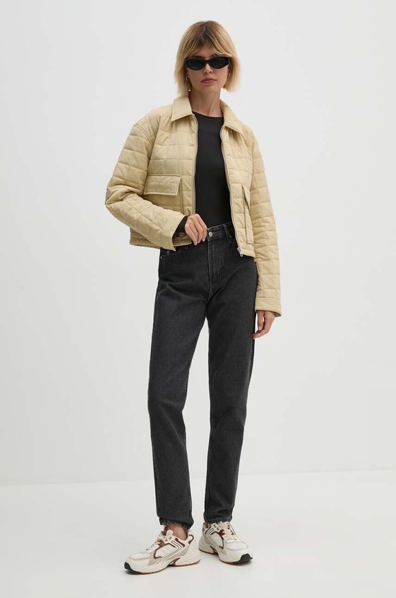 Μπουφάν Calvin Klein Jeans J20J223568 μπεζ AW24