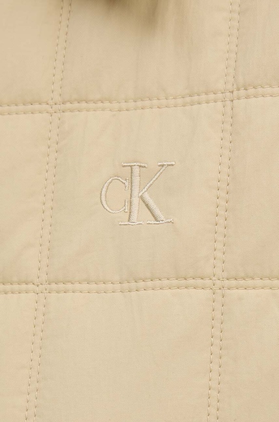 Μπουφάν Calvin Klein Jeans J20J223568 μπεζ