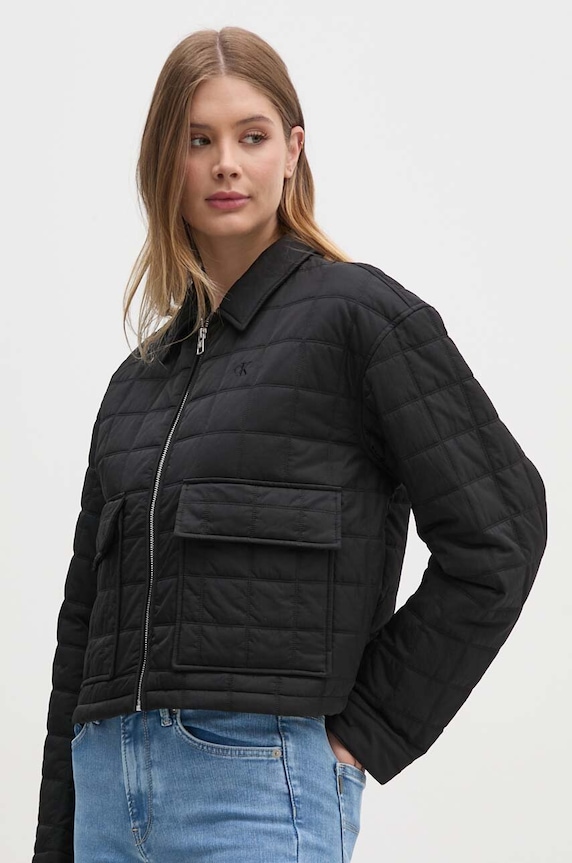 Jakna Calvin Klein Jeans crna J20J223568