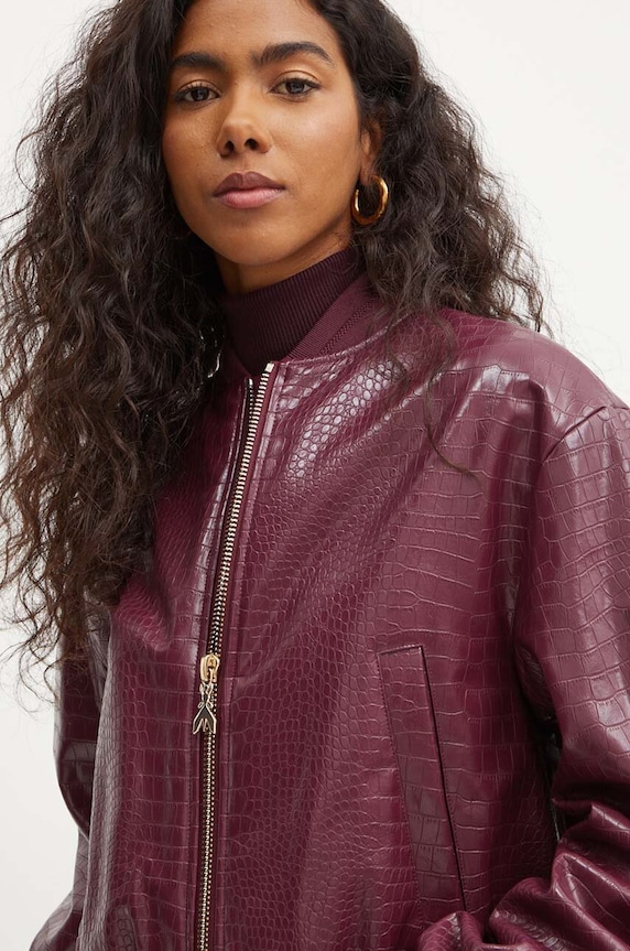 Patrizia Pepe kurtka bomber bordowy 8O0136.E050