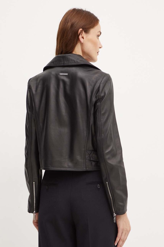 Дрехи Кожено яке Armani Exchange 6DYB50.YLP3Z черен