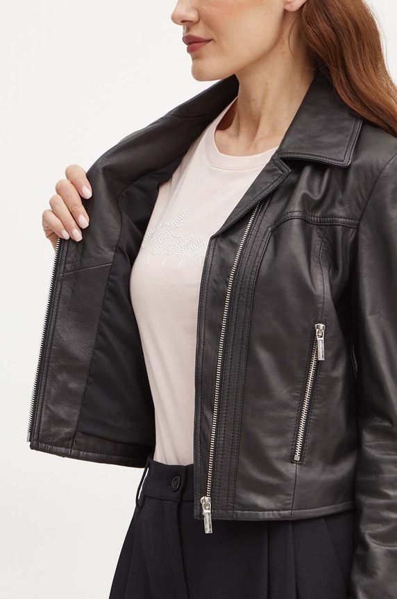 Кожено яке Armani Exchange 6DYB50.YLP3Z