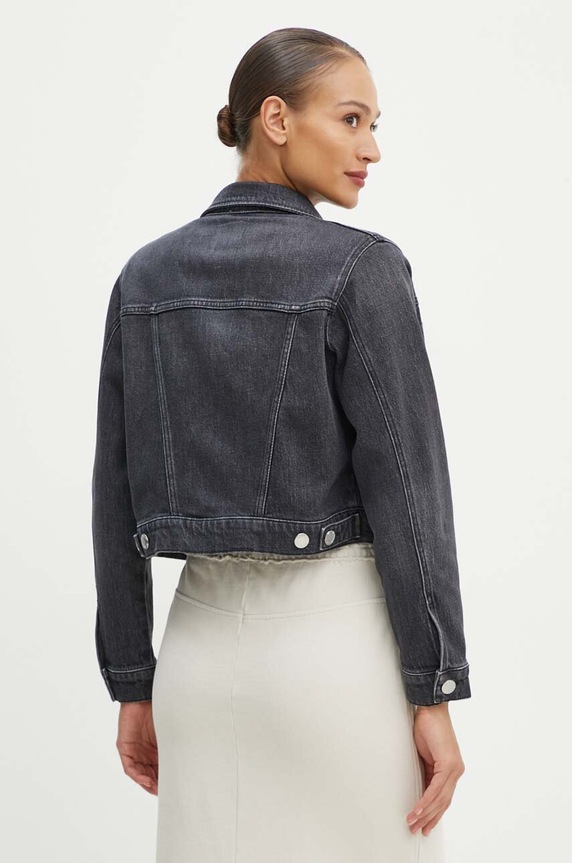 Oblečenie Rifľová bunda Pinko 103864.A20U sivá