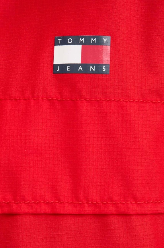 Tommy Jeans wiatrówka DW0DW19302 czerwony
