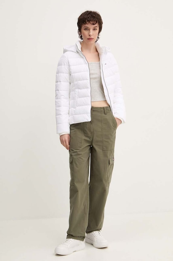 Jakna Tommy Jeans DW0DW18311 bijela AW24
