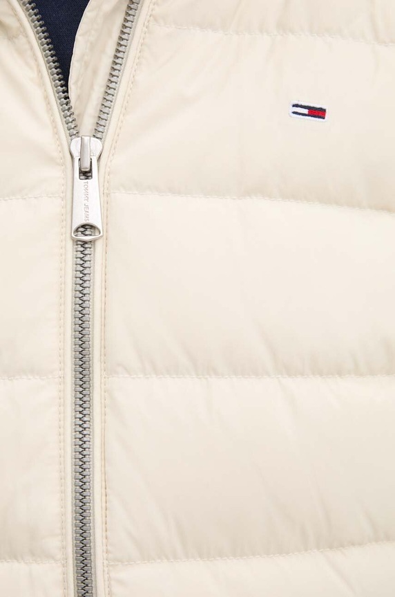 Μπουφάν με επένδυση από πούπουλα Tommy Jeans DW0DW18312 μπεζ