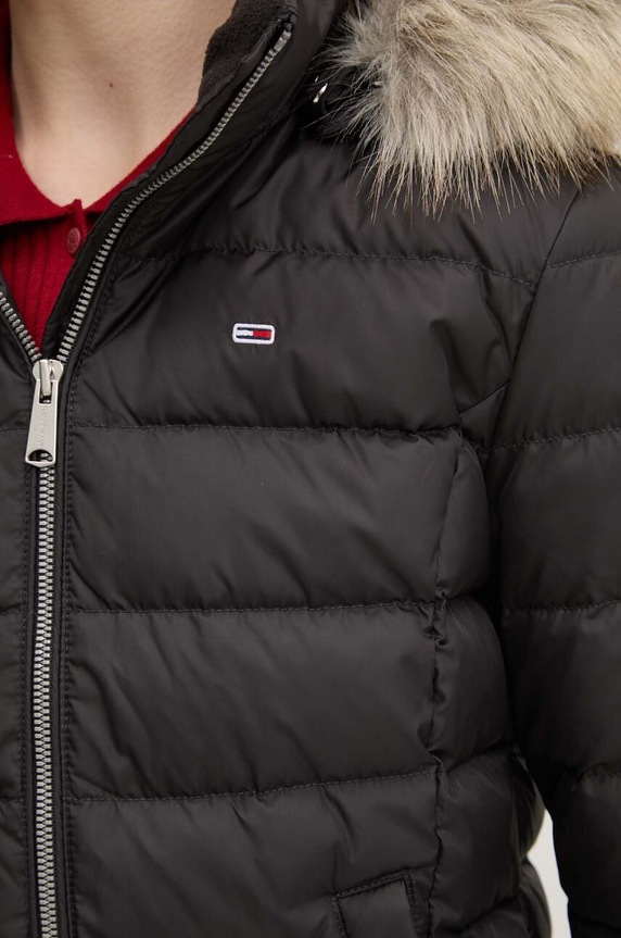 Tommy Jeans kurtka puchowa DW0DW18312 czarny