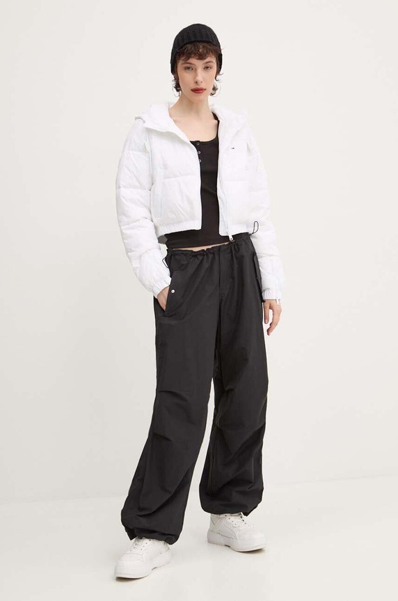 Tommy Jeans kurtka DW0DW18313 biały AW25