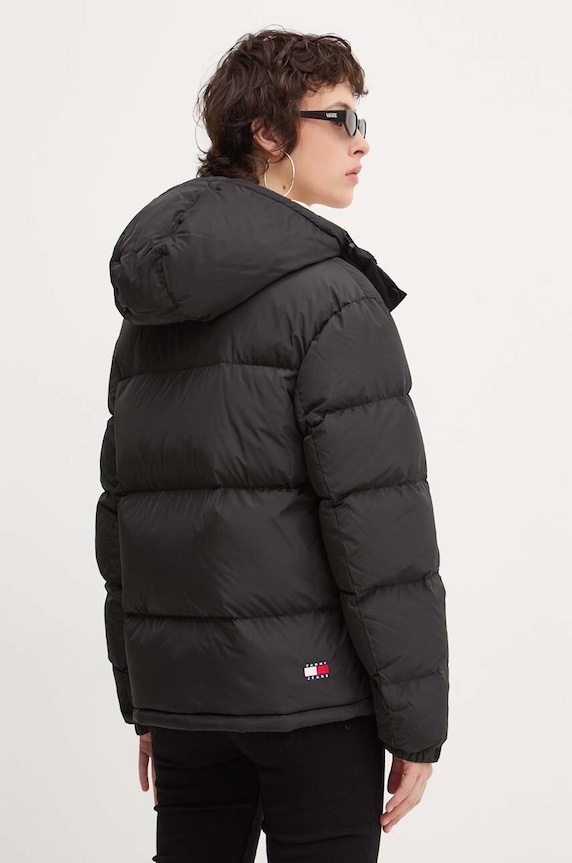 Oblečení Péřová bunda Tommy Jeans DW0DW18610 černá