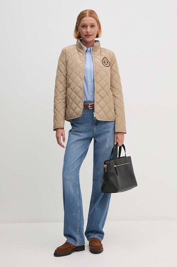 Μπουφάν Lauren Ralph Lauren 297951277 μπεζ AW24
