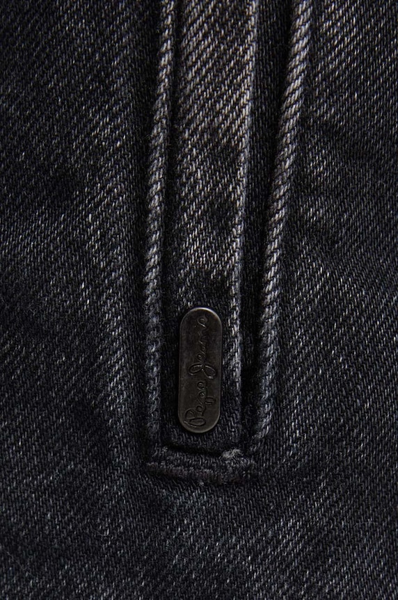 Pepe Jeans kurtka jeansowa BOYFRIEND JACKET PL402390XH7 czarny
