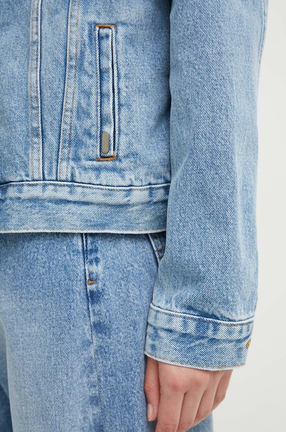Τζιν μπουφάν Pepe Jeans REGULAR JACKET PL402432MP4 μπλε