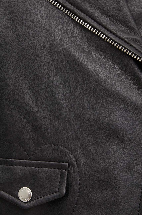 Kožna Rokerica Moschino Jeans 3710.8216