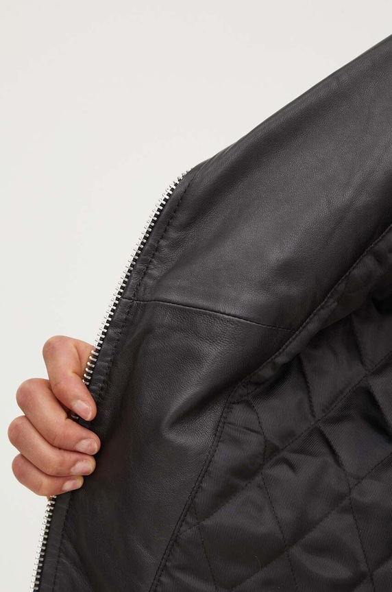 Kožna Rokerica Moschino Jeans 3710.8216