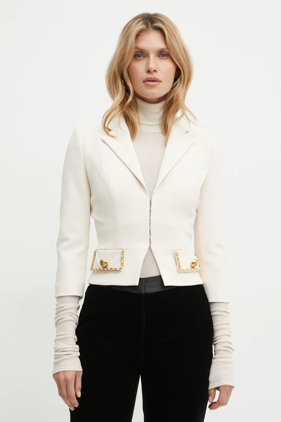 Σακάκι Elisabetta Franchi μπεζ GIT8546E2