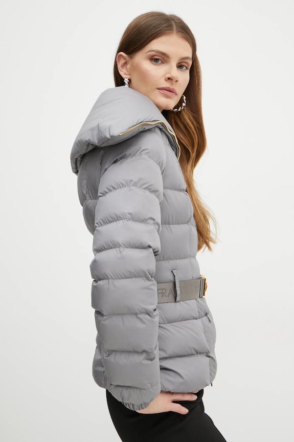 Elisabetta Franchi geaca PI76D46E2 gri