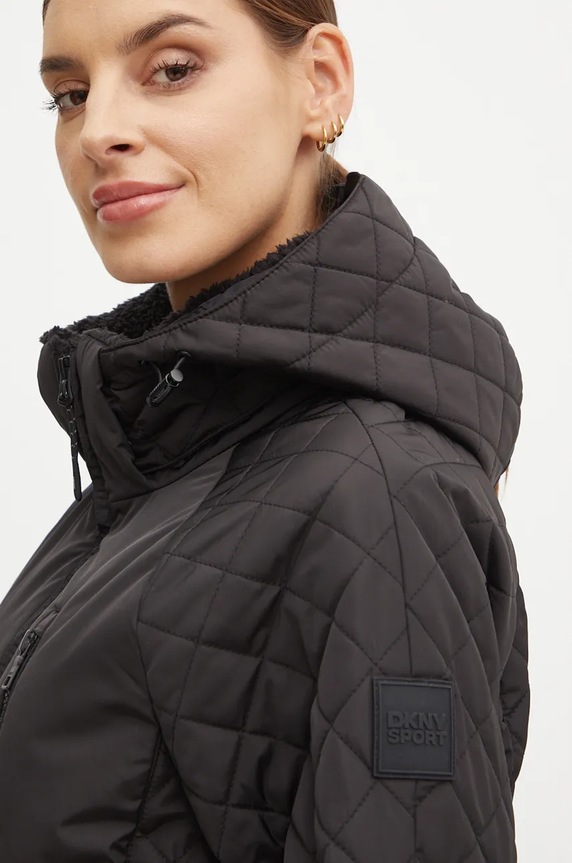 Bunda Dkny čierna DP4J9504