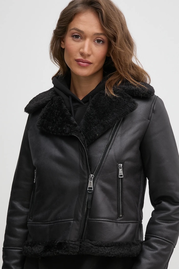 Bunda Dkny čierna DLEMFQ42