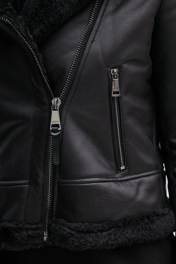 Bunda Dkny DLEMFQ42 čierna