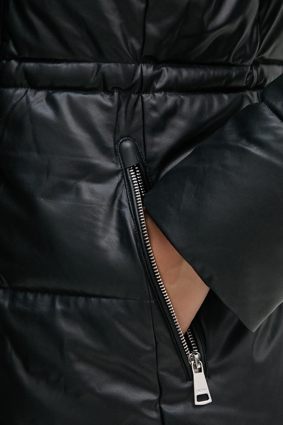 Bunda Dkny DLEMPN75 čierna