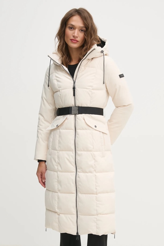 Bunda Dkny zateplené béžová DLEMPP55