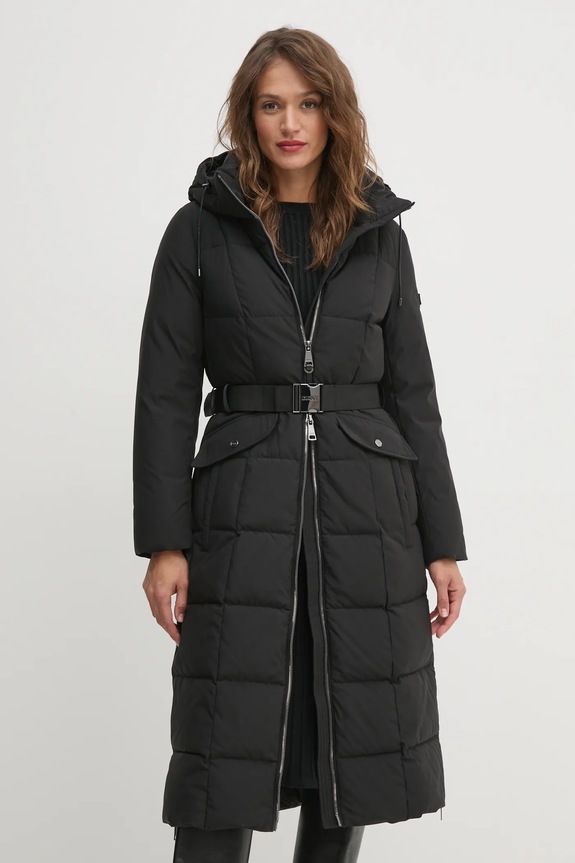 Bunda Dkny s podšívkou černá DLEMPP55