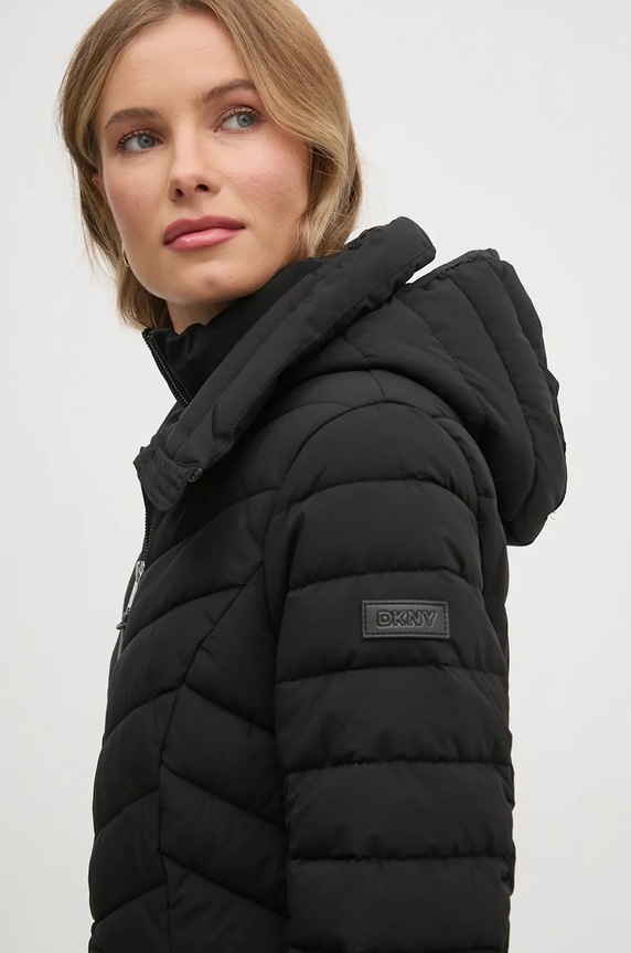 Bunda Dkny čierna DLEMPN46