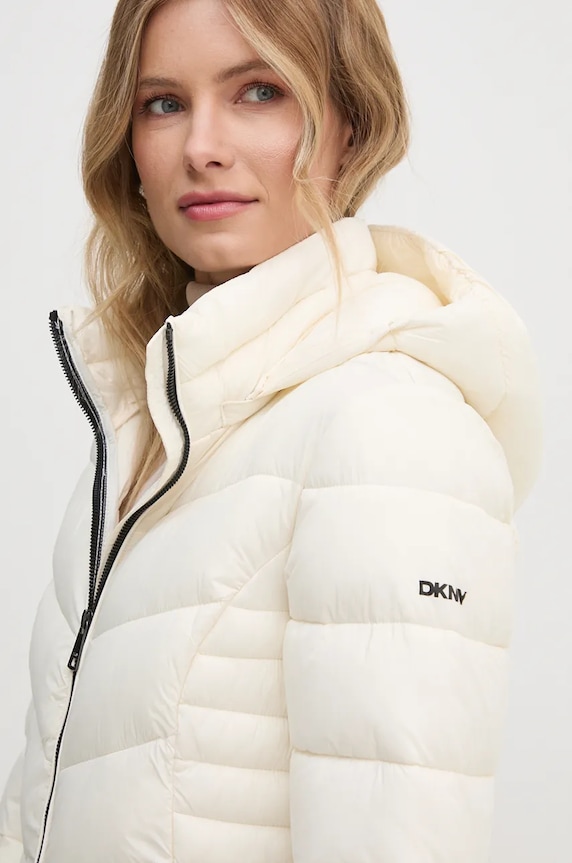 Bunda Dkny béžová DLEMPR20